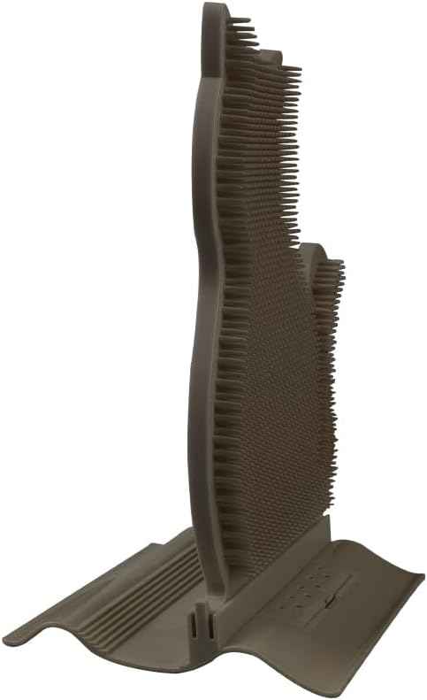 Cat Self Grooming Comb Brush with Catnip Wall Corner Groomer Brush Cats Face Scratchers for Indoor Dogs Fur pets