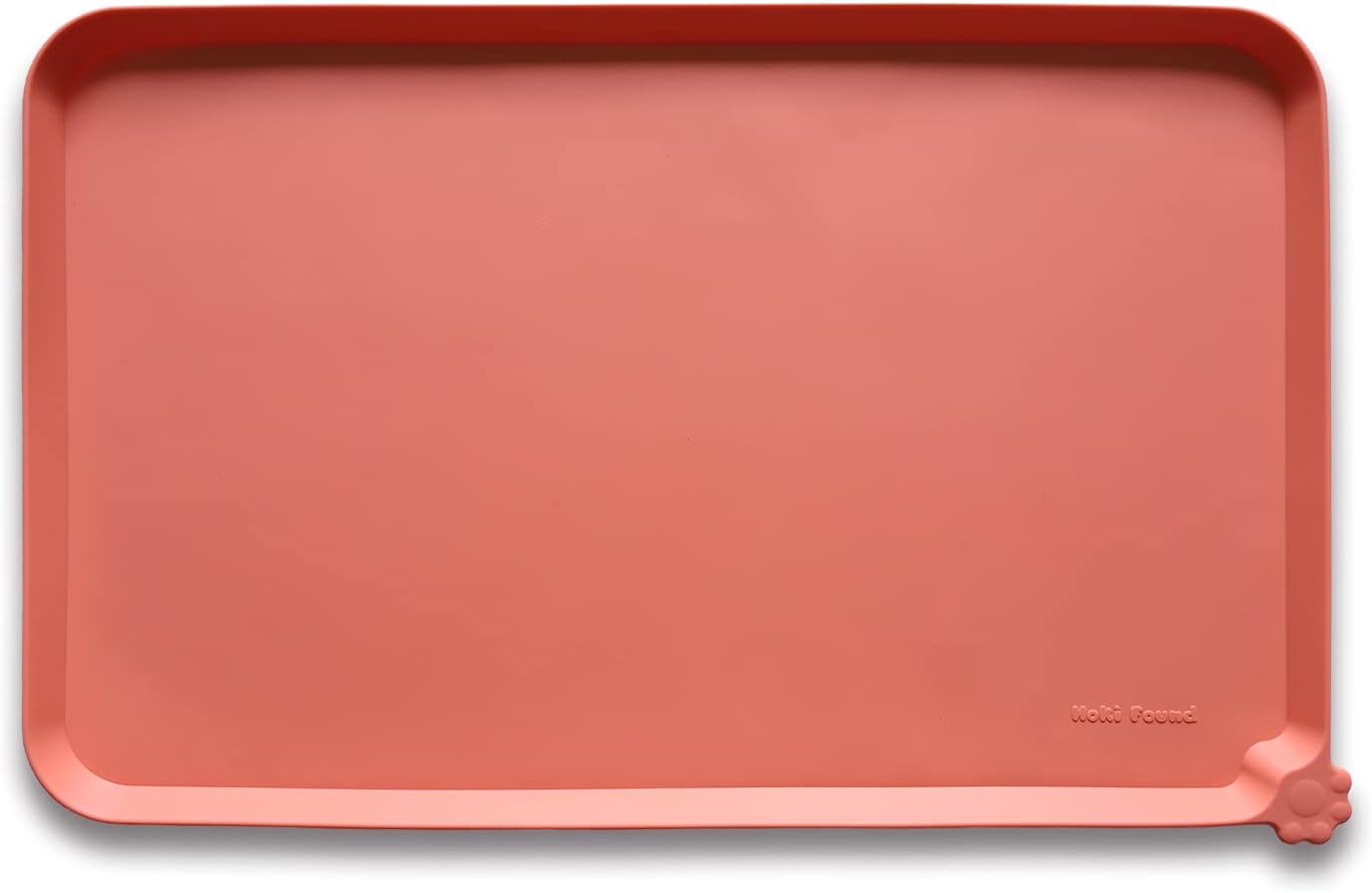 Hoki Found -Waterproof Pet Feeding Mats with High Lips - Multiple Size and Colors for Dogs, Cats & Others-BC - Pet Explorer