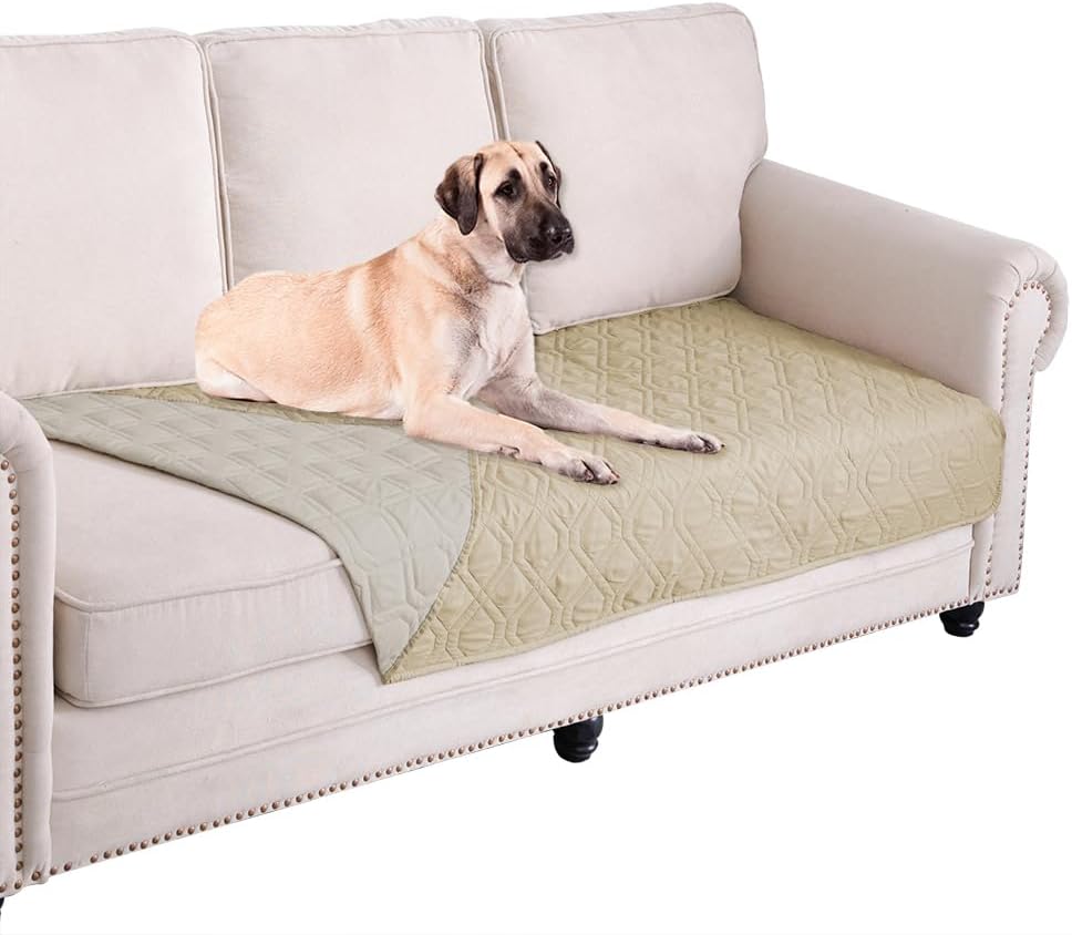 Ameritex Waterproof Dog Bed Cover Pet Blanket for Furniture Bed Couch Sofa Reversible - Pet Explorer