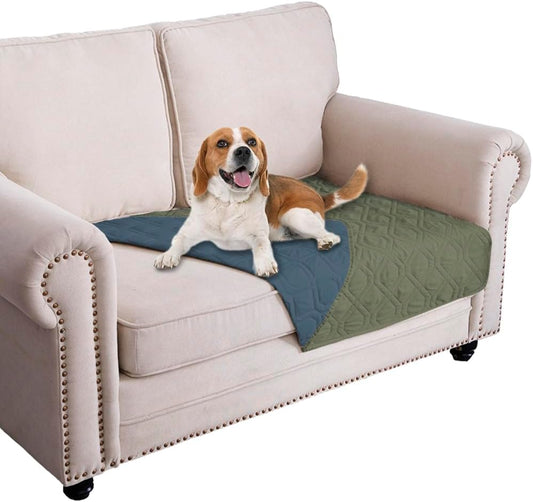 Ameritex Waterproof Dog Bed Cover Pet Blanket for Furniture Bed Couch Sofa Reversible - Pet Explorer