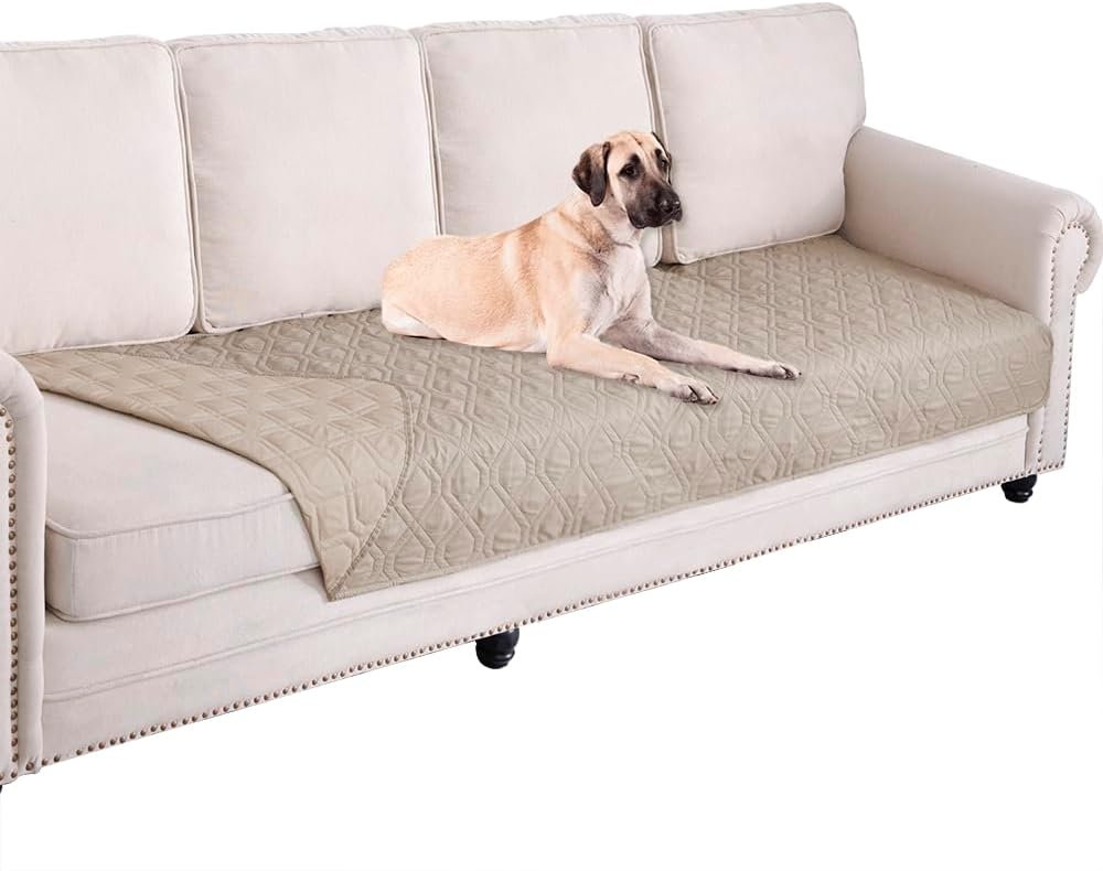Ameritex Waterproof Blanket Reversible Dog Bed Cover Pet Blanket for Furniture Bed Couch Sofa - Pet Explorer