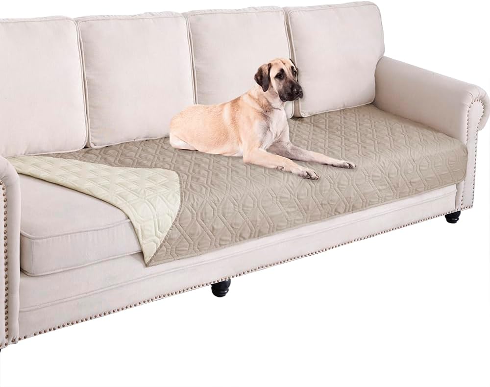 Ameritex Waterproof Dog Bed Cover Pet Blanket for Furniture Bed Couch Sofa Reversible - Pet Explorer