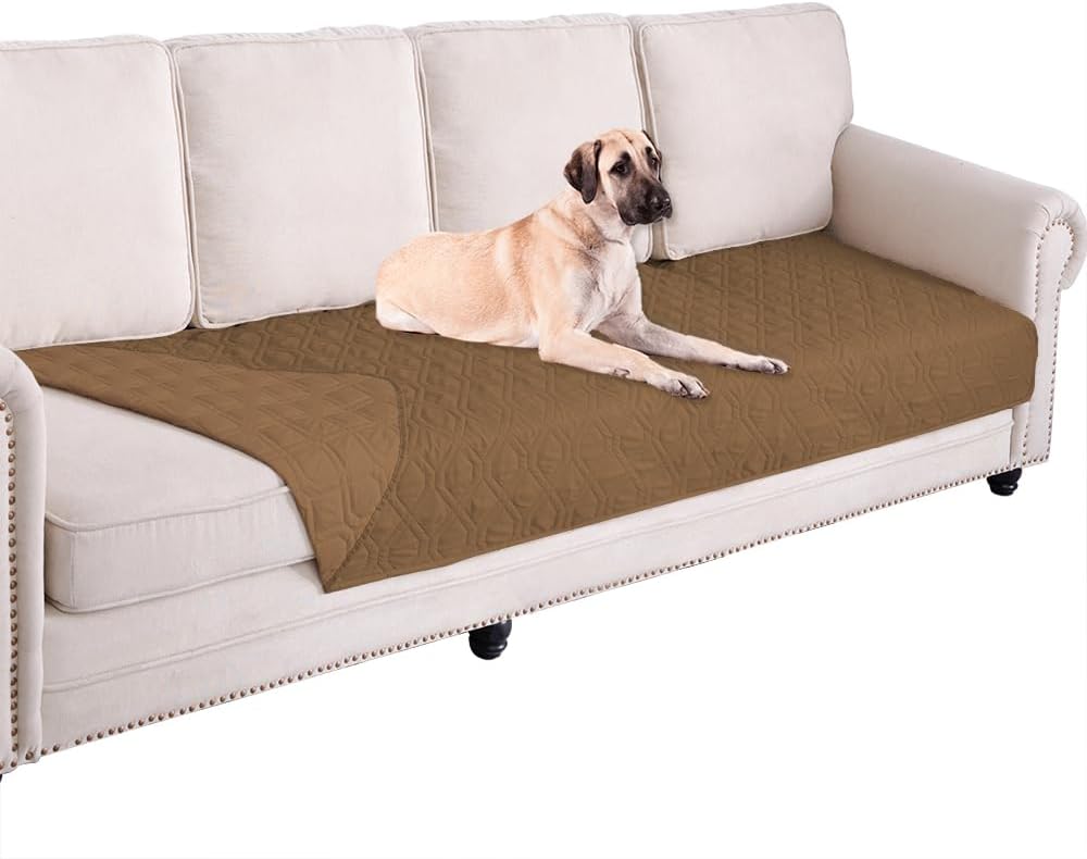 Ameritex Waterproof Dog Bed Cover Pet Blanket for Furniture Bed Couch Sofa Reversible - Pet Explorer