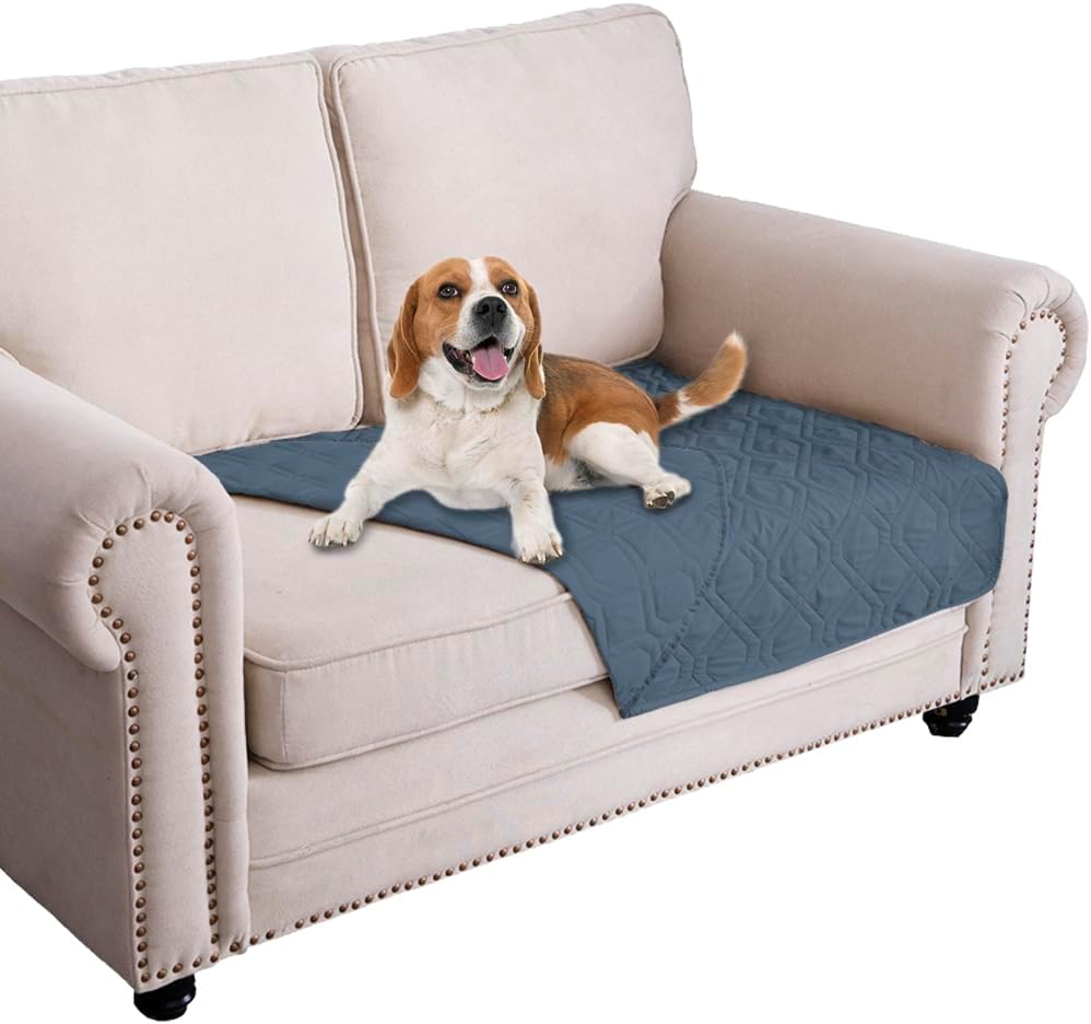 Ameritex Waterproof Blanket Reversible Dog Bed Cover Pet Blanket for Furniture Bed Couch Sofa - Pet Explorer
