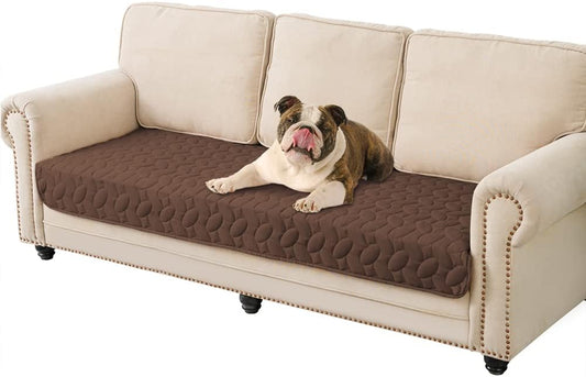 Ameritex Pet Bed Cover Dog Bed Blanket for Sofa and Furniture Waterproof New Pattern Design (30x70 Inch, Chocolate) - Pet Explorer