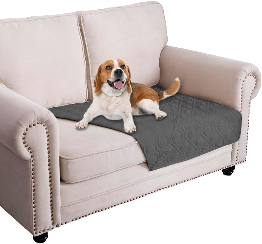 Ameritex Waterproof Blanket Reversible Dog Bed Cover Pet Blanket for Furniture Bed Couch Sofa - Pet Explorer