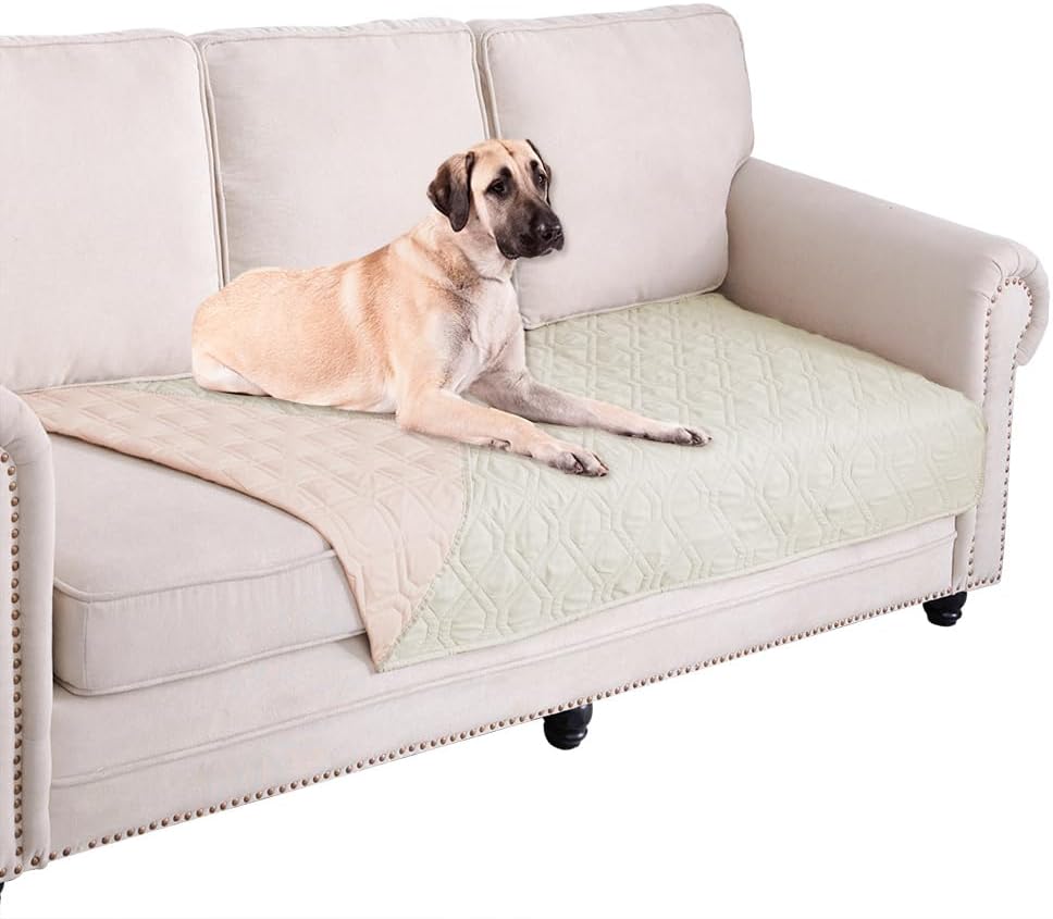 Ameritex Waterproof Dog Bed Cover Pet Blanket for Furniture Bed Couch Sofa Reversible - Pet Explorer
