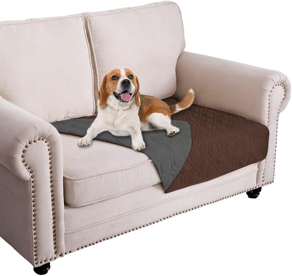 Ameritex Waterproof Dog Bed Cover Pet Blanket for Furniture Bed Couch Sofa Reversible - Pet Explorer