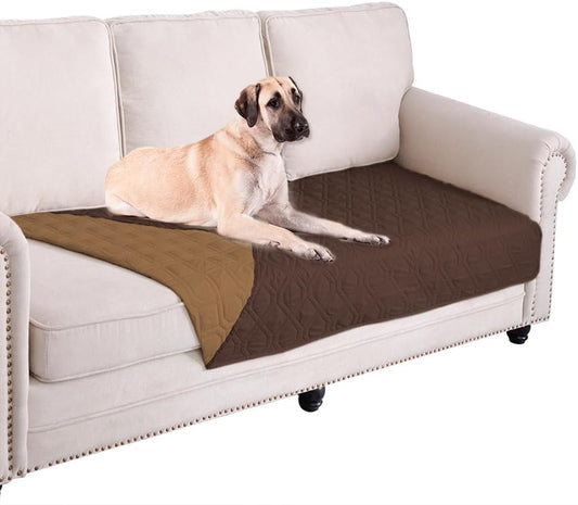 Ameritex Waterproof Dog Bed Cover Pet Blanket for Furniture Bed Couch Sofa Reversible - Pet Explorer