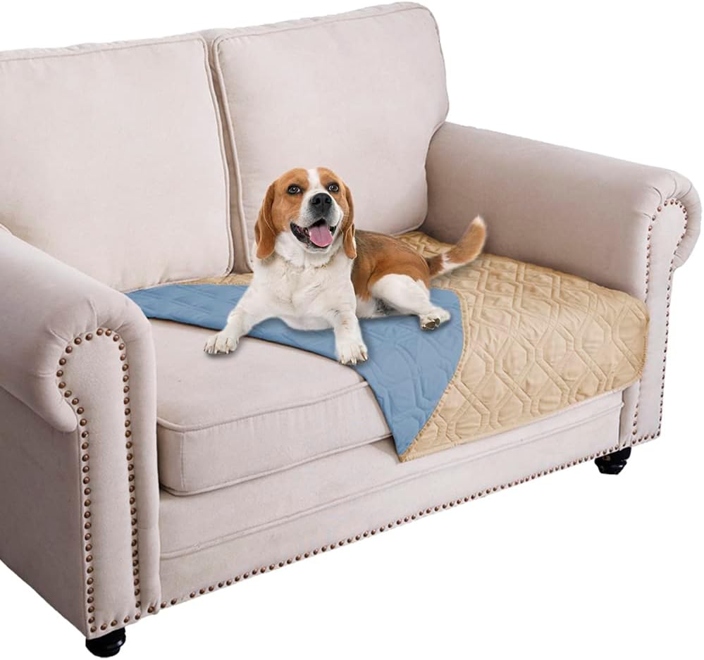 Ameritex Waterproof Dog Bed Cover Pet Blanket for Furniture Bed Couch Sofa Reversible - Pet Explorer