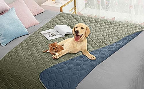 Ameritex Waterproof Dog Bed Cover Pet Blanket for Furniture Bed Couch Sofa Reversible - Pet Explorer