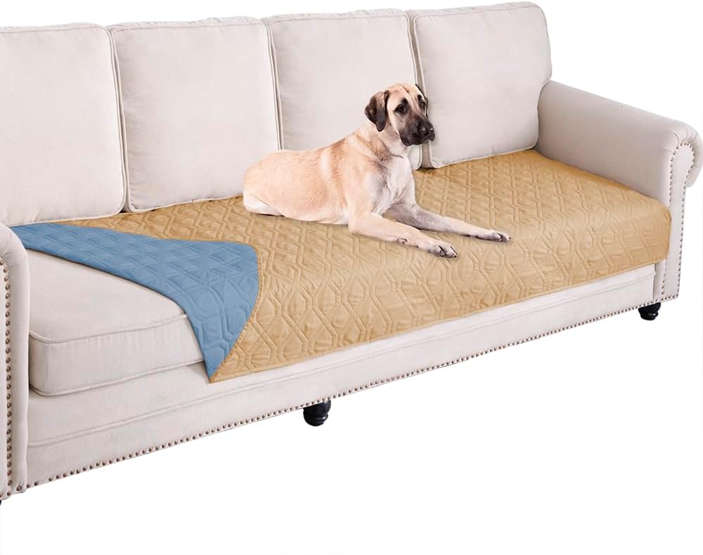 Ameritex Waterproof Dog Bed Cover Pet Blanket for Furniture Bed Couch Sofa Reversible - Pet Explorer