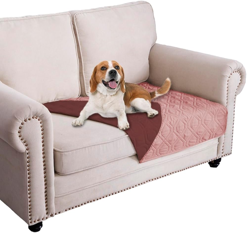 Ameritex Waterproof Dog Bed Cover Pet Blanket for Furniture Bed Couch Sofa Reversible - Pet Explorer