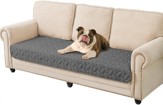 Ameritex Pet Bed Cover Dog Bed Blanket for Sofa and Furniture Waterproof New Pattern Design (30x70 Inch, Dark Grey) - Pet Explorer