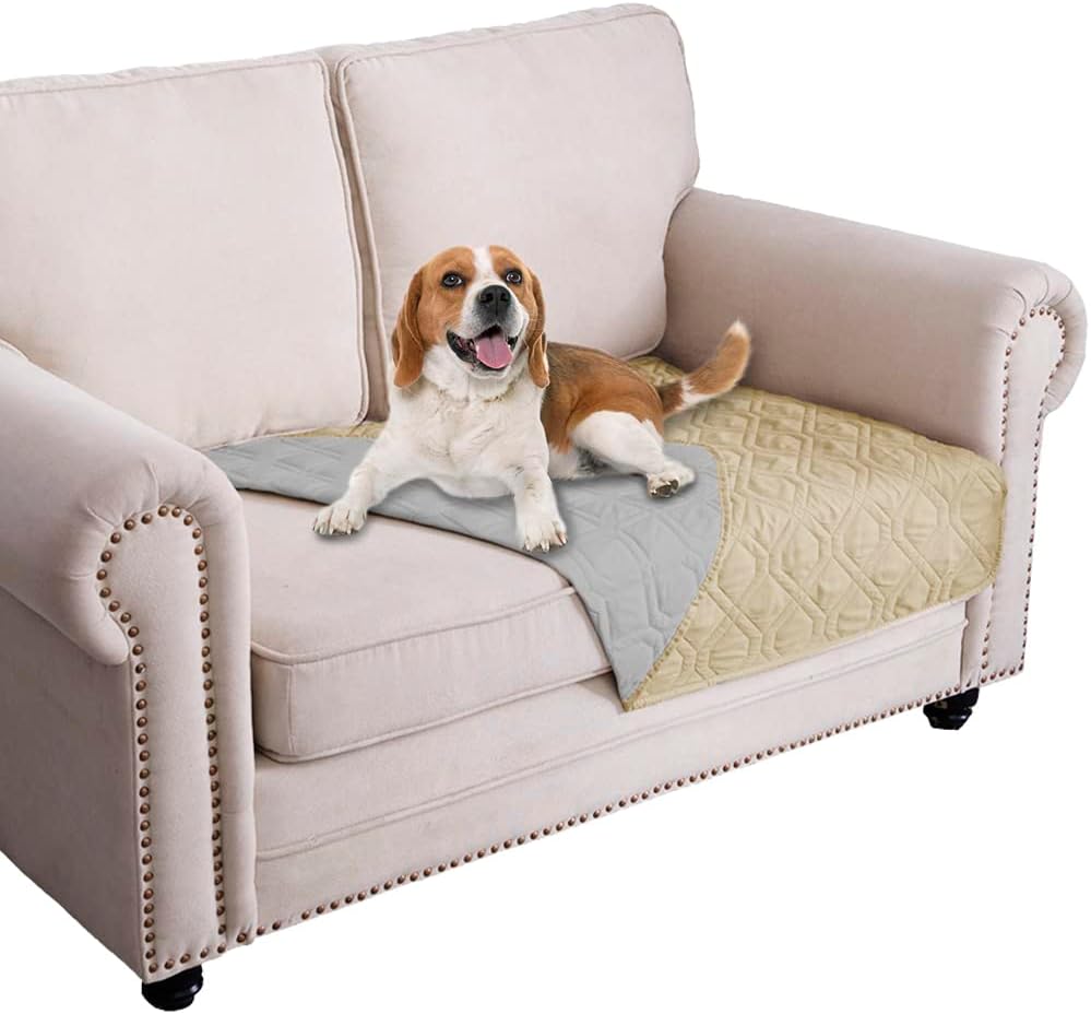 Ameritex Waterproof Dog Bed Cover Pet Blanket for Furniture Bed Couch Sofa Reversible - Pet Explorer