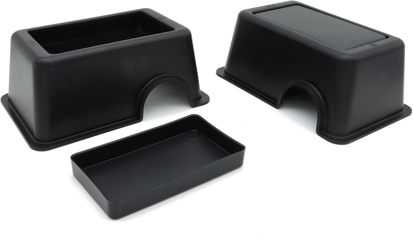2 Pcs Small Reptile Hide Box Snake Hide Feel Secure and Safe, Gecko Hide - Pet Explorer