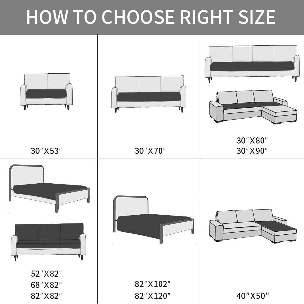 Ameritex Waterproof Dog Bed Cover Pet Blanket with Anti-Slip Back for Furniture Bed Couch Sofa - Pet Explorer