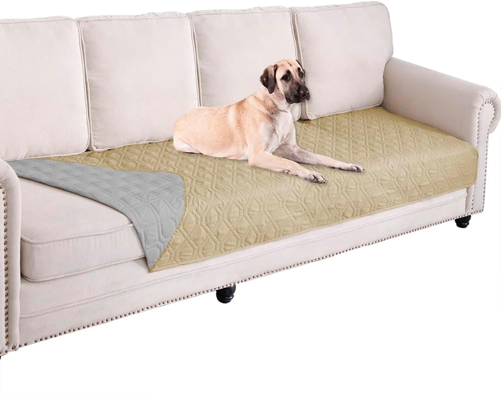 Ameritex Waterproof Dog Bed Cover Pet Blanket for Furniture Bed Couch Sofa Reversible - Pet Explorer