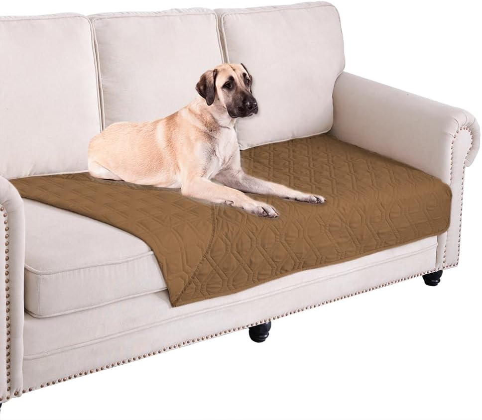 Ameritex Waterproof Dog Bed Cover Pet Blanket for Furniture Bed Couch Sofa Reversible - Pet Explorer