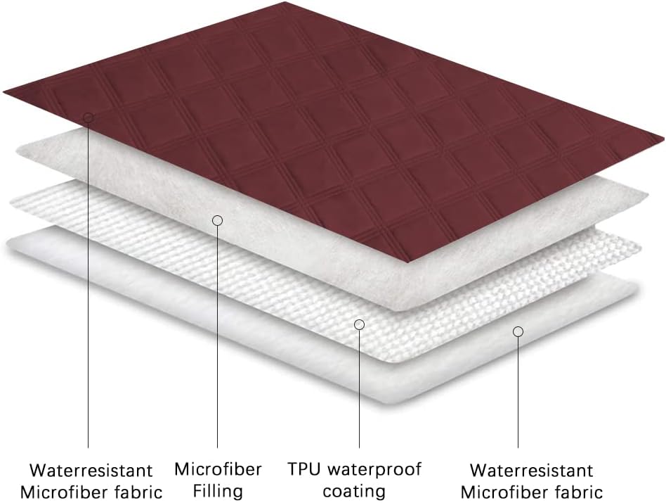 Ameritex Waterproof Dog Bed Cover Pet Blanket with Anti-Slip Back for Furniture Bed Couch Sofa - Pet Explorer