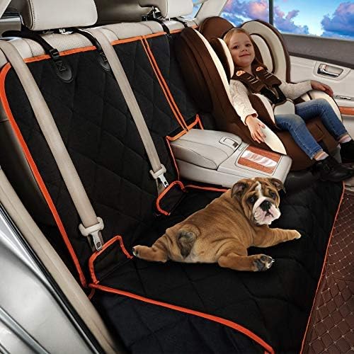 Car Seat Protector, 600D Heavy Duty Car Seat Cover for Dogs, Waterproof Dog Car Seat Cover for Back Seat, Scratch Proof Nonslip Seat Cover for Dogs in Car - Pet Explorer