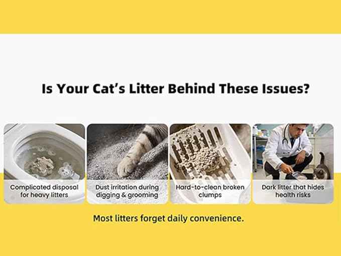 Natural Tofu Litter 11.4LB(5.7lb x 2pack) Korea Brand,Flushable,Dust Free,Less Scattering,Ultra Absorbent and Fast Drying,Solubility in Water,Cat Litter Clumping, I'm Gonna Pee