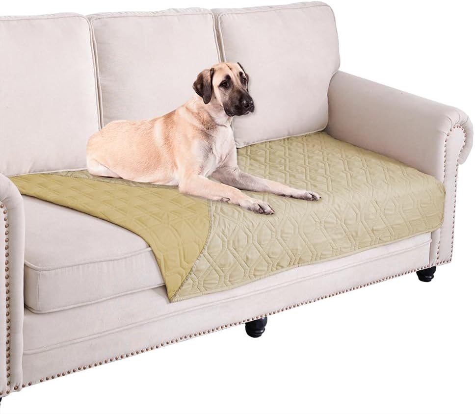 Ameritex Waterproof Dog Bed Cover Pet Blanket for Furniture Bed Couch Sofa Reversible - Pet Explorer