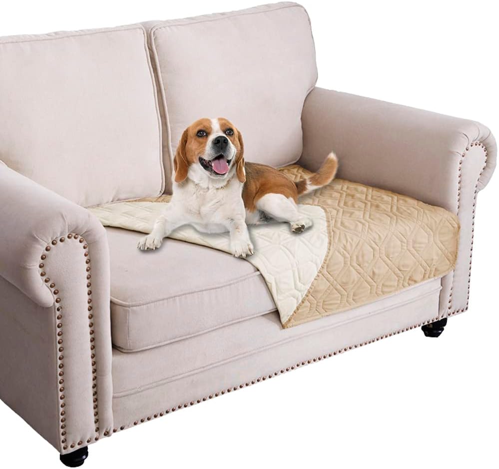 Ameritex Waterproof Dog Bed Cover Pet Blanket for Furniture Bed Couch Sofa Reversible - Pet Explorer