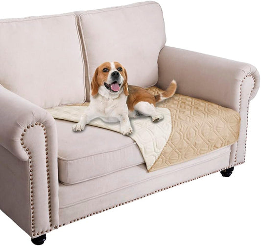 Ameritex Waterproof Dog Bed Cover Pet Blanket for Furniture Bed Couch Sofa Reversible - Pet Explorer