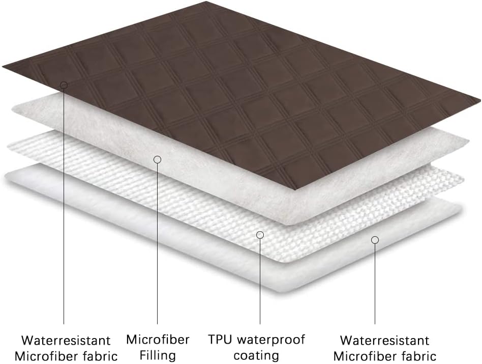 Ameritex Waterproof Dog Bed Cover Pet Blanket with Anti-Slip Back for Furniture Bed Couch Sofa - Pet Explorer