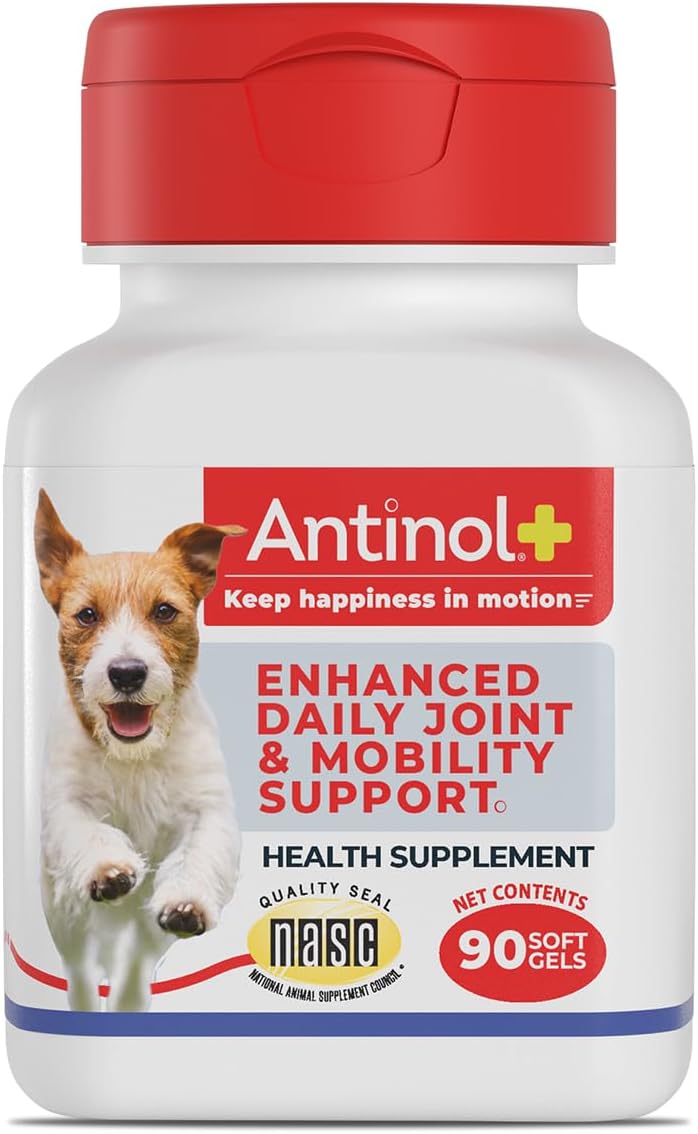 Plus, Mobility, Hip, and Joint Supplement for Dogs, Green-Lipped Mussels and Krill Oil - Dog Joint Supplement, Better and Faster Than Glucosamine and Chondroitin, 90 Soft Gels - Pet Explorer