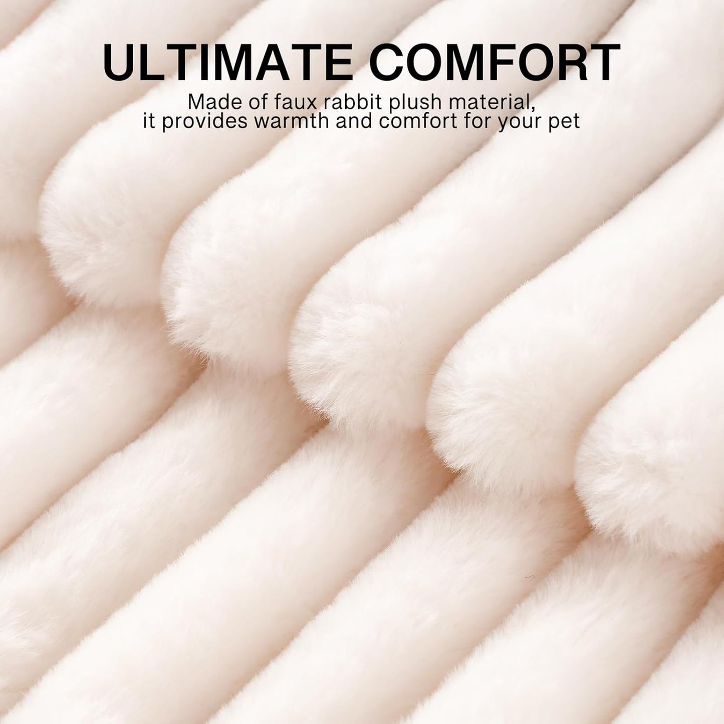 MEWOOFUN Cat Beds for Indoor Cats, Washable Dog Bed for Small Dogs, Round Pet Bed for Puppy and Kitten with Anti-Slip Bottom (Beige, 20"x20"x8") - Pet Explorer