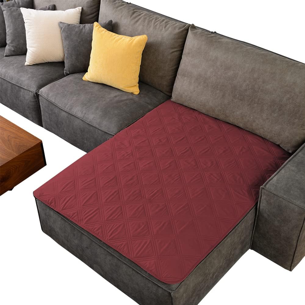 Ameritex Waterproof Dog Bed Cover Pet Blanket with Anti-Slip Back for Furniture Bed Couch Sofa (40x50 Inch (Pack of 1), Burgundy) - Pet Explorer