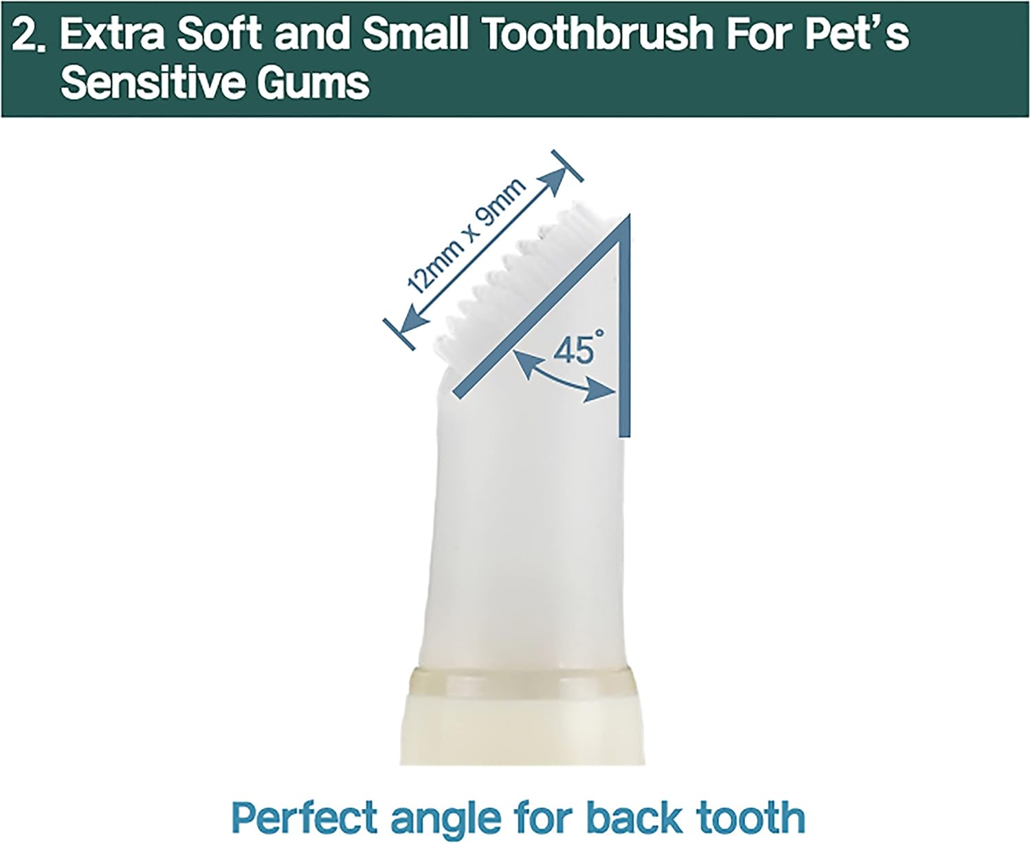 Cat Toothbrush & Toothpaste Kit – Flavor-Free Dental Gel for Cats – Finger Brush & Handle for Daily Oral Care – Plaque & Tartar Cleaning for Kittens and Adult Cats (1 Pack, 3 Count) - Pet Explorer