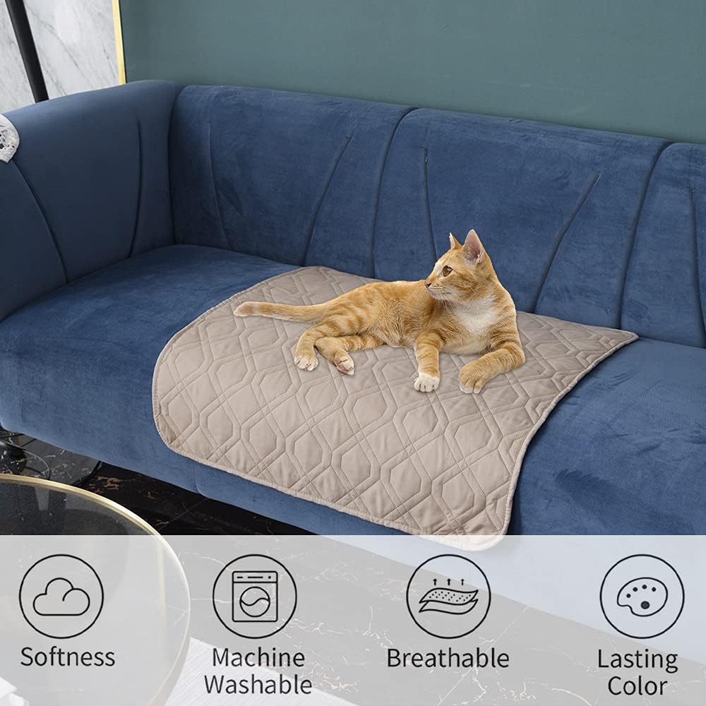 Ameritex Waterproof Dog Bed Cover Pet Blanket for Furniture Bed Couch Sofa Reversible - Pet Explorer