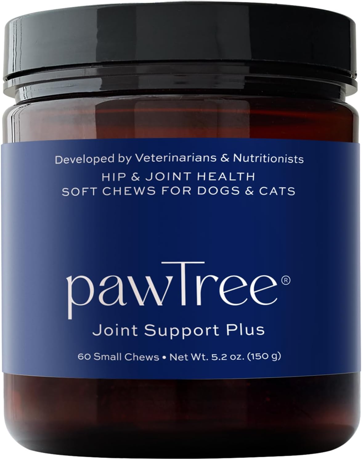 pawTree Joint & Hip Support Supplement for Dogs & Cats with Glucosamine, Chondroitin, MSM, Tumeric & Green Lipped Mussels - Vitamins & Health Essentials - All-Natural Mobility Soft Chews - Pet Explorer
