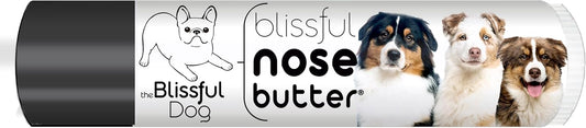 The Blissful Dog Australian Shepherd Nose Butter for Dry, Cracked Skin, Lick-Safe Dog Nose Balm with Moisturizing Shea Butter, Almond, Olive, and Essential Oils, Pet Supplies, Uncented, 0.15 oz. - Pet Explorer