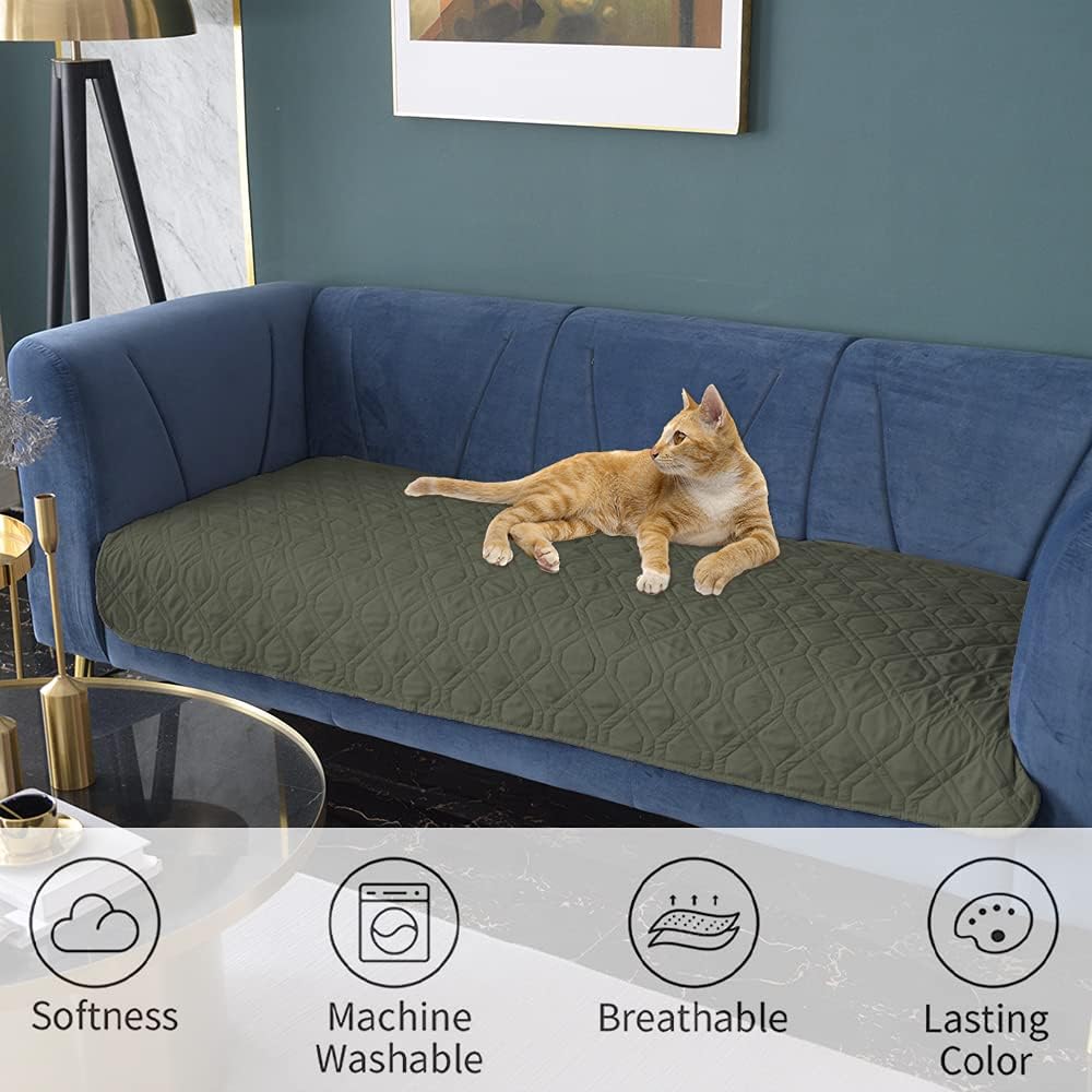 Ameritex Waterproof Dog Bed Cover Pet Blanket for Furniture Bed Couch Sofa Reversible - Pet Explorer