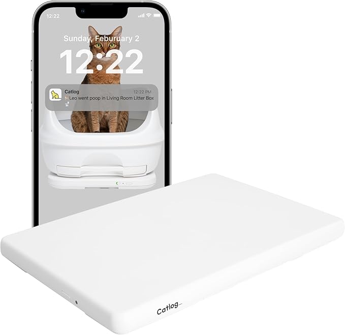 Board - Smart Litter Box Monitoring System, Healthcare, Scale, Weight, Automatic Recording, Works with Any Litter Box, IoT, Smartdevice, App, Excretion, for Cat, All Breeds