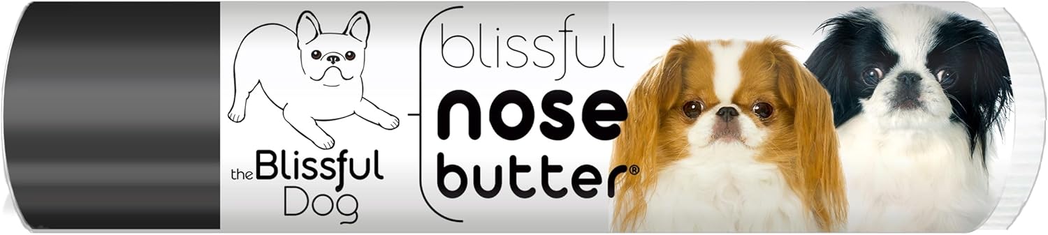 The Blissful Dog Japanese Chin Nose Butter for Dry, Cracked Skin, Lick-Safe Dog Nose Balm with Moisturizing Shea Butter, Almond, Olive, and Essential Oils, Pet Supplies, Uncented, 0.15 oz. - Pet Explorer