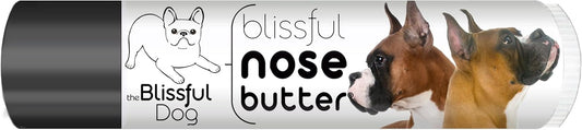 The Blissful Dog Show Boxer Nose Butter for Dry, Cracked Skin, Lick-Safe Dog Nose Balm with Moisturizing Shea Butter, Almond, Olive, and Essential Oils, Pet Supplies, Uncented, 0.15 oz. - Pet Explorer