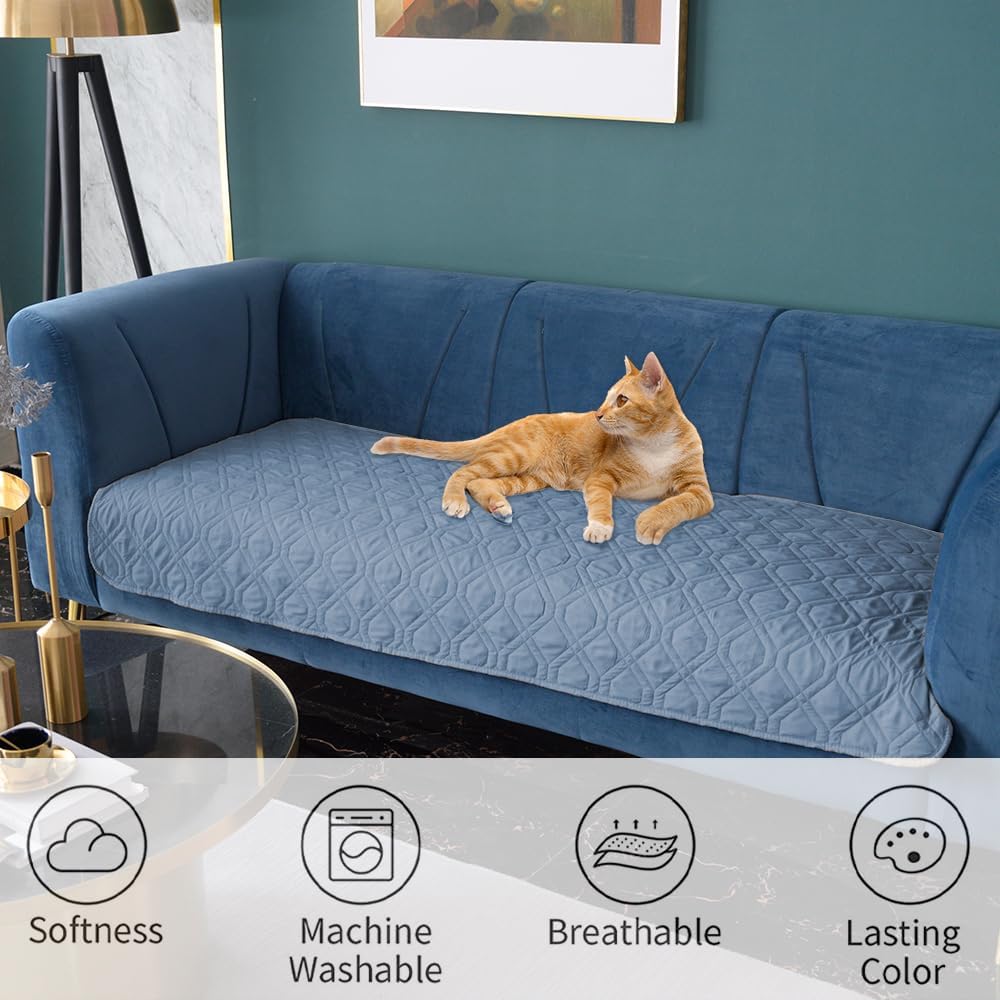 Ameritex Waterproof Dog Bed Cover Pet Blanket for Furniture Bed Couch Sofa Reversible - Pet Explorer