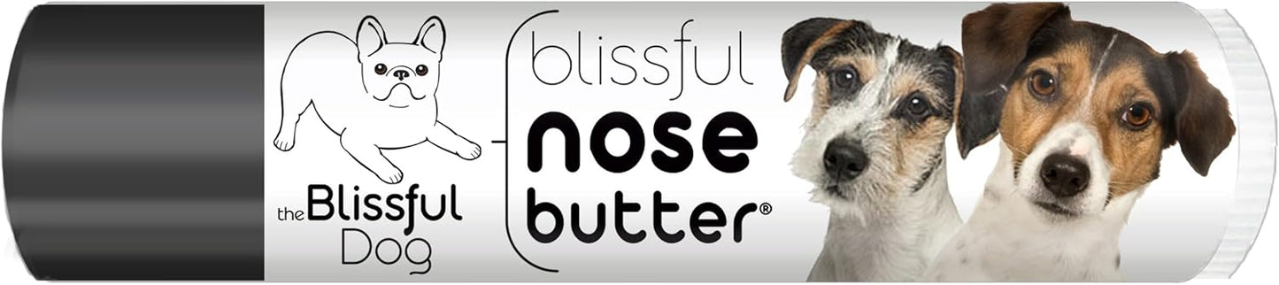 The Blissful Dog Jack Russell Terrier Nose Butter for Dry, Cracked Skin, Lick-Safe Dog Nose Balm with Moisturizing Shea Butter, Almond, Olive, and Essential Oils, Pet Supplies, Uncented, 0.15 oz. - Pet Explorer