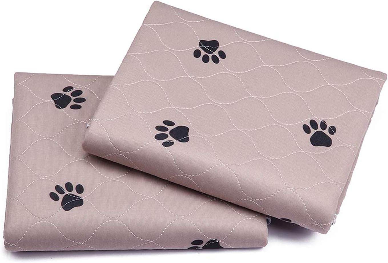SincoPet Washable Dog Pee Pads with Puppy Grooming Gloves,Puppy Pads,Reusable Pet Training Pads,Large ,Waterproof Pet Pads for Dog Bed Mat,Super Absorbing Whelping Pads,41x41 Inch (Pack of 2) - Pet Explorer
