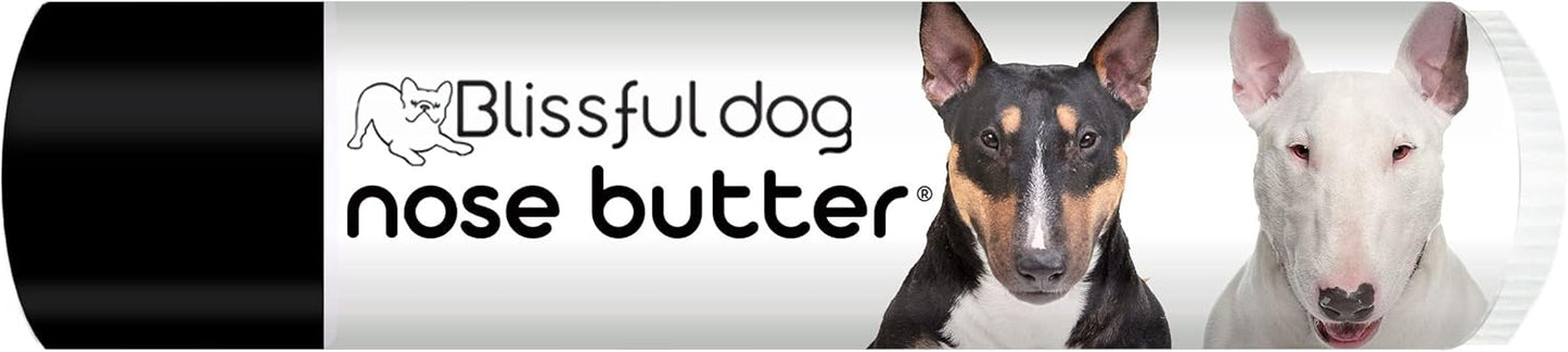 The Blissful Dog Bull Terrier Nose Butter for Dry, Cracked Skin, Lick-Safe Dog Nose Balm with Moisturizing Shea Butter, Almond, Olive, and Essential Oils, Pet Supplies, Uncented, 0.15 oz. - Pet Explorer