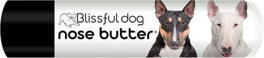 The Blissful Dog Bull Terrier Nose Butter for Dry, Cracked Skin, Lick-Safe Dog Nose Balm with Moisturizing Shea Butter, Almond, Olive, and Essential Oils, Pet Supplies, Uncented, 0.15 oz. - Pet Explorer