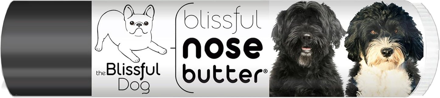 The Blissful Dog Portuguese Water Dog Nose Butter for Dry, Cracked Skin, Lick-Safe Dog Nose Balm with Moisturizing Shea Butter, Almond, Olive, and Essential Oils, Pet Supplies, Uncented, 0.15 oz. - Pet Explorer