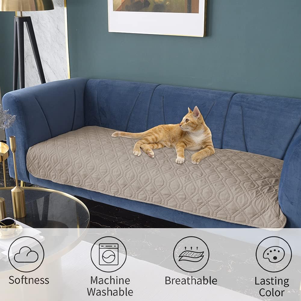 Ameritex Waterproof Blanket Reversible Dog Bed Cover Pet Blanket for Furniture Bed Couch Sofa - Pet Explorer