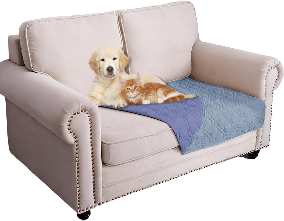 Ameritex Waterproof Dog Bed Cover Pet Blanket for Furniture Bed Couch Sofa Reversible - Pet Explorer