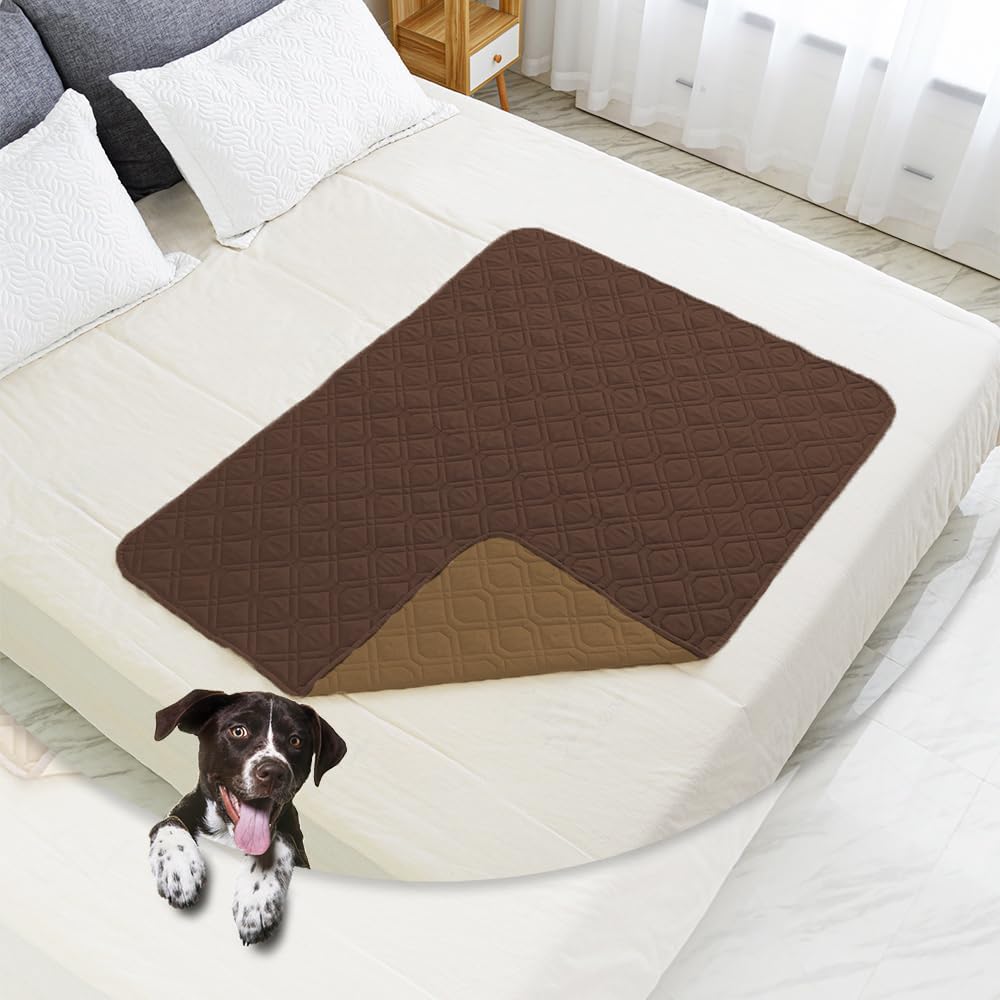 Ameritex Waterproof Dog Bed Cover Pet Blanket for Furniture Bed Couch Sofa Reversible - Pet Explorer